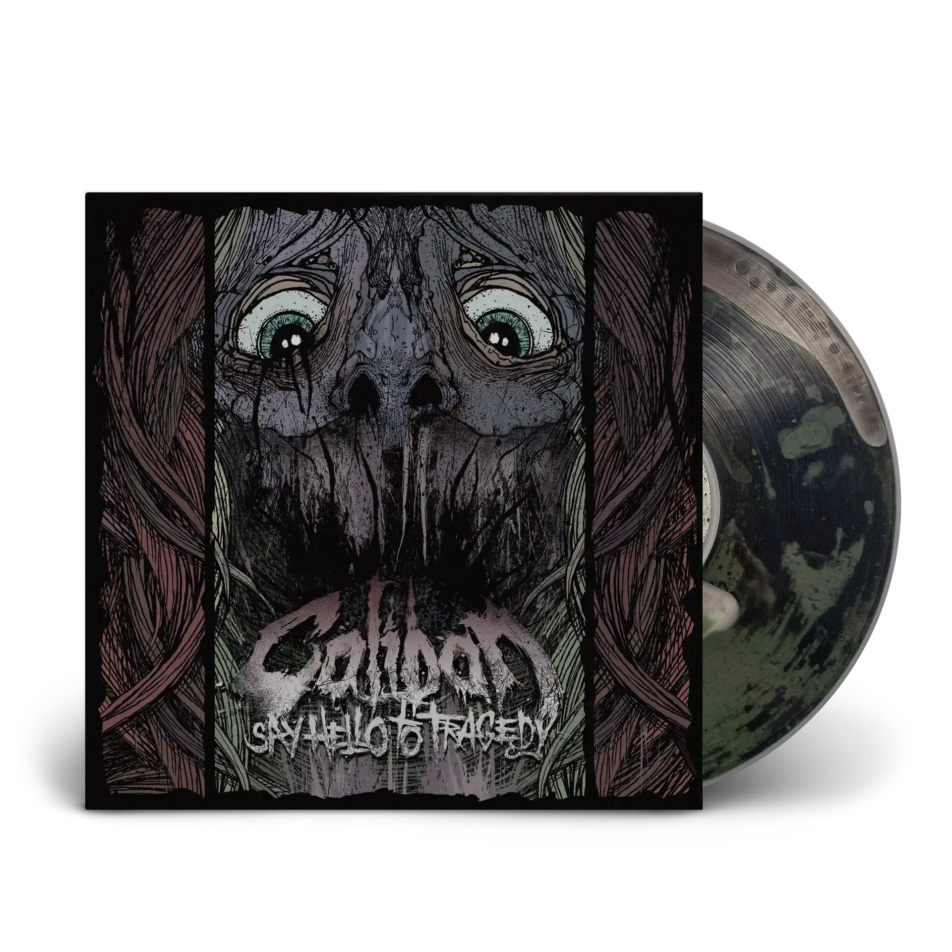 CALIBAN - Say Hello To Tragedy · LIQUID FILLED LP (Metalcore Vinyl)