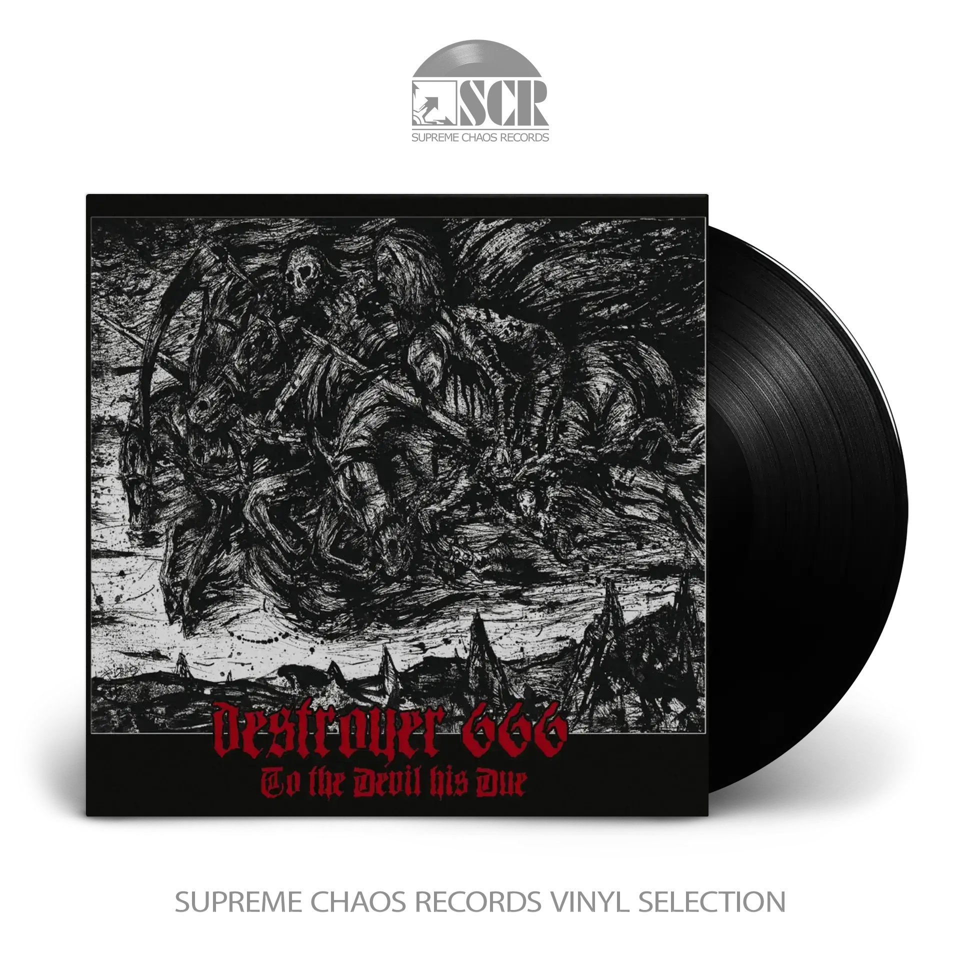 DESTRÖYER 666 - To The Devil His Due · BLACK LP (Thrash Metal Vinyl)