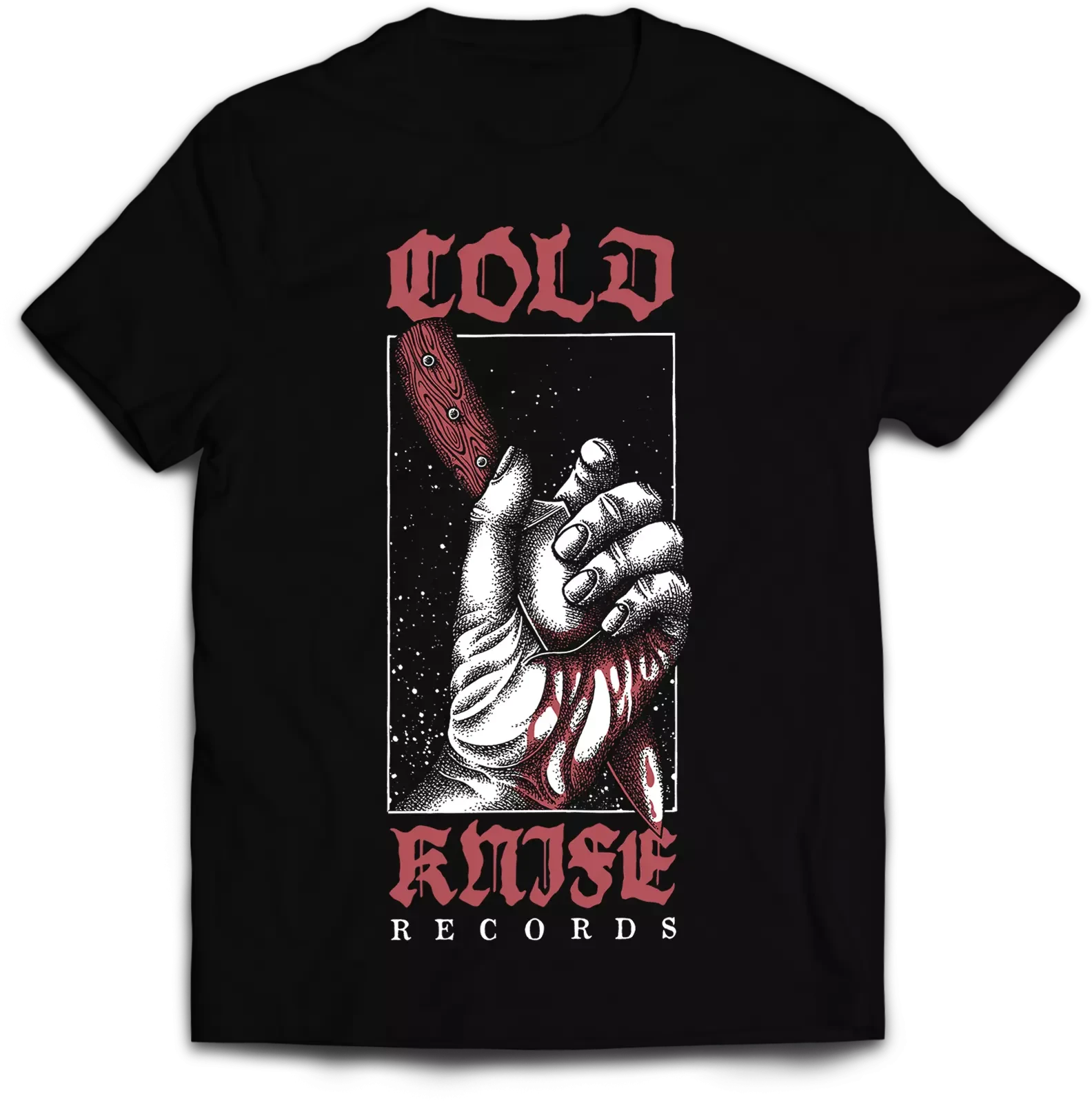 COLD KNIFE RECORDS · Logo | T-SHIRT (Heavy Metal Clothes)