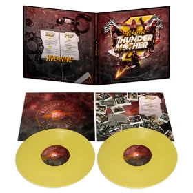 THUNDERMOTHER · Live'n'Alive | YELLOW 2LP (Hard Rock Vinyl) · Picture 2