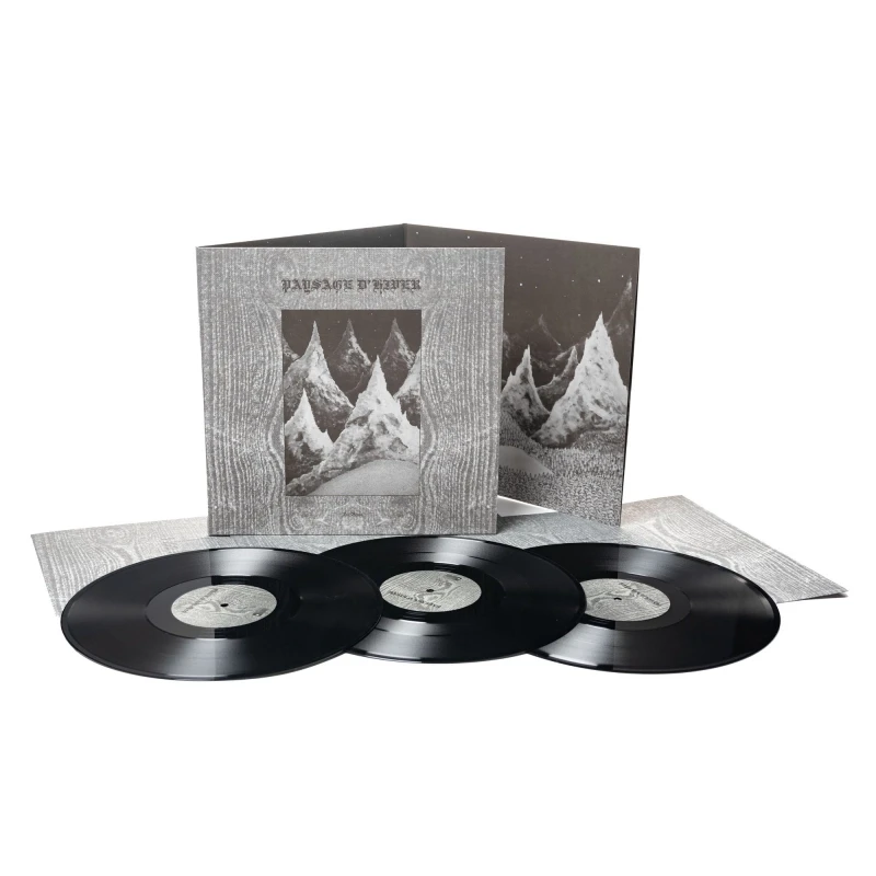 PAYSAGE D'HIVER · Die Berge | BLACK 3LP (Black Metal Vinyl)