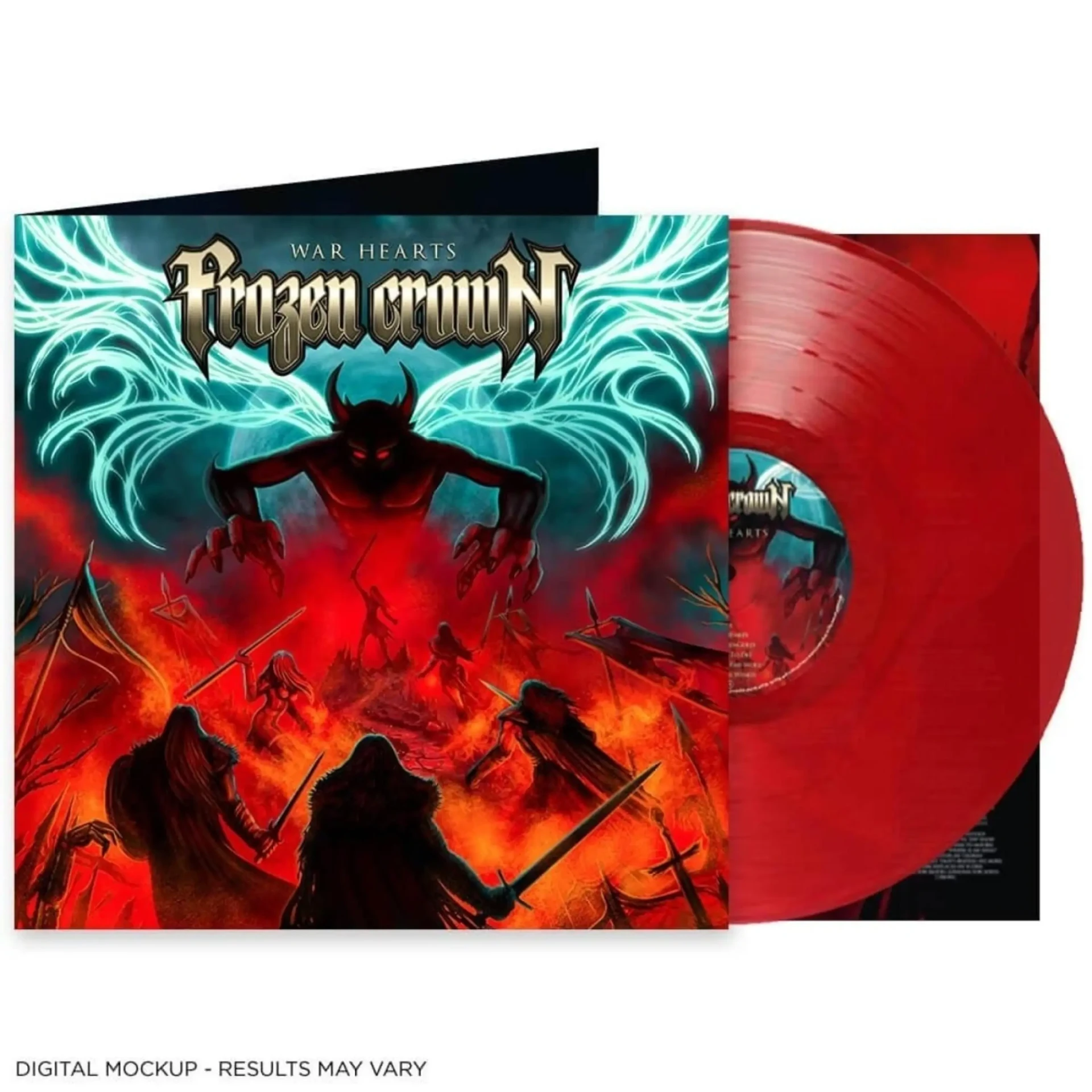 FROZEN CROWN · War Hearts | RED LP (Power Metal Vinyl) · Picture 2