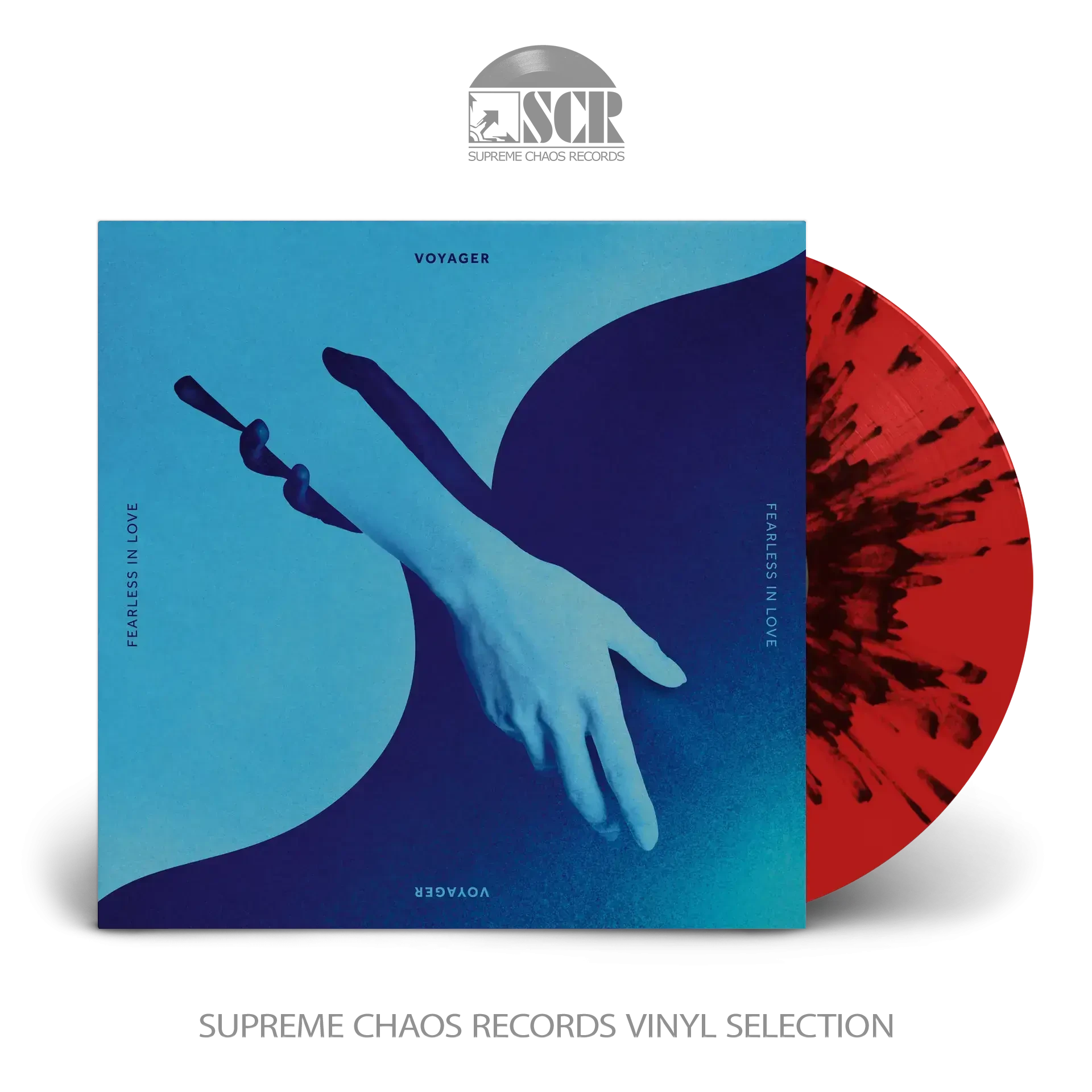 VOYAGER · Fearless in Love | RED/BLACK SPLATTER LP (Havy Metal/Progressive Metal Vinyl)
