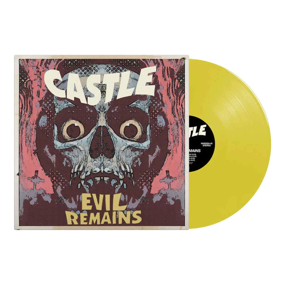 CASTLE · Evil Remains | YELLOW LP (Doom Metal Vinyl) · Picture 2