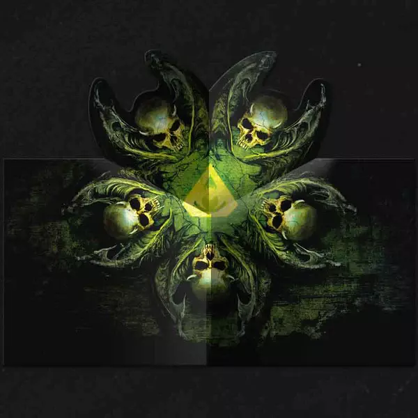 OVERKILL · The Wings Of War | CLEAR GREEN LP (Thrash Metal Vinyl) · Picture 2