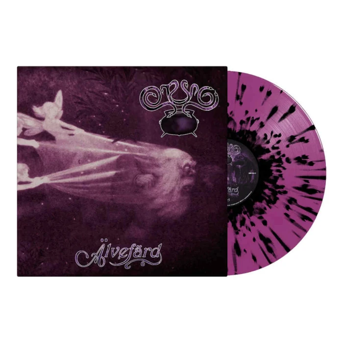 OTYG · Älvefärd | VIOLET BLACK SPLATTER LP (Viking Metal Vinyl)