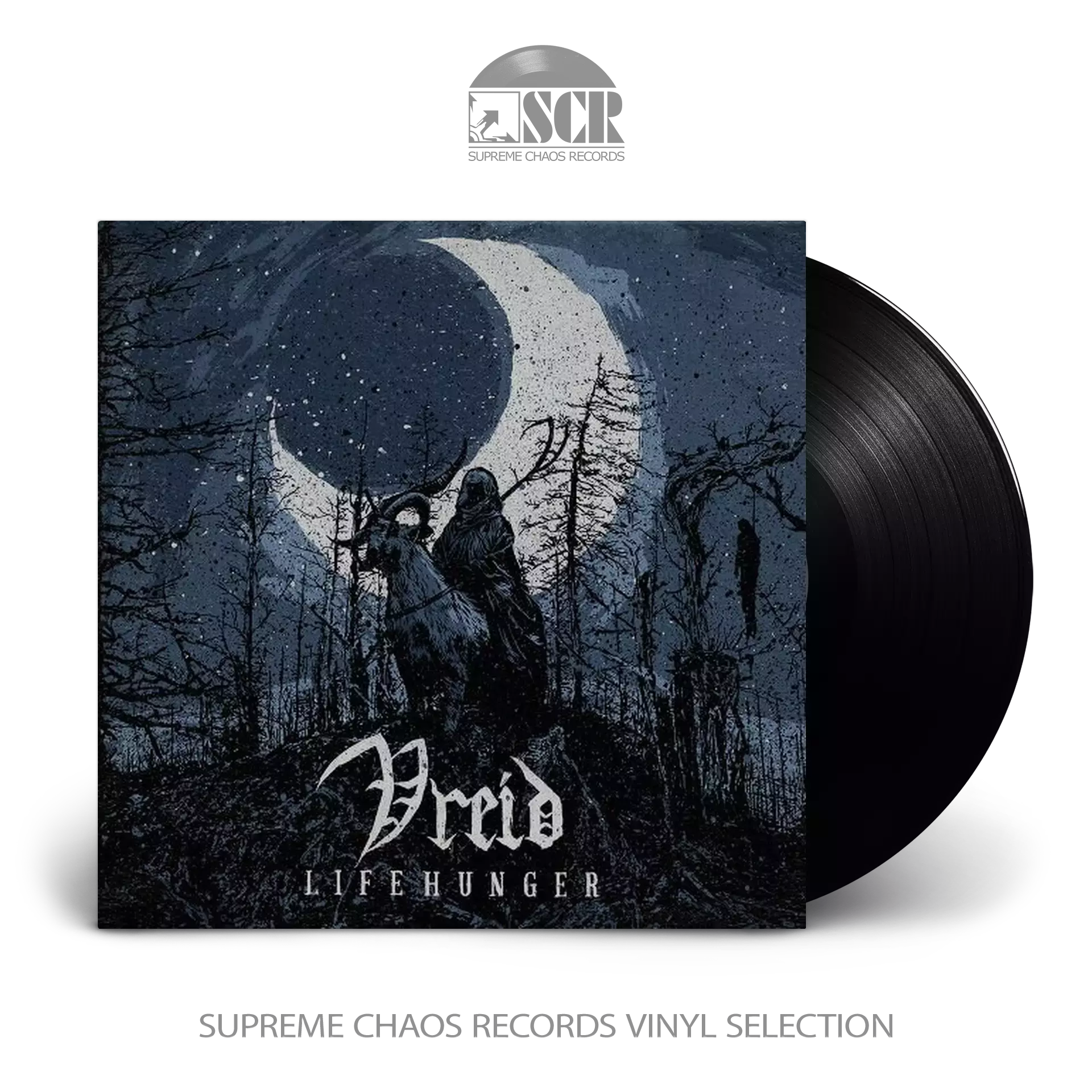 VREID · Lifehunger | BLACK LP (Black Metal Vinyl)