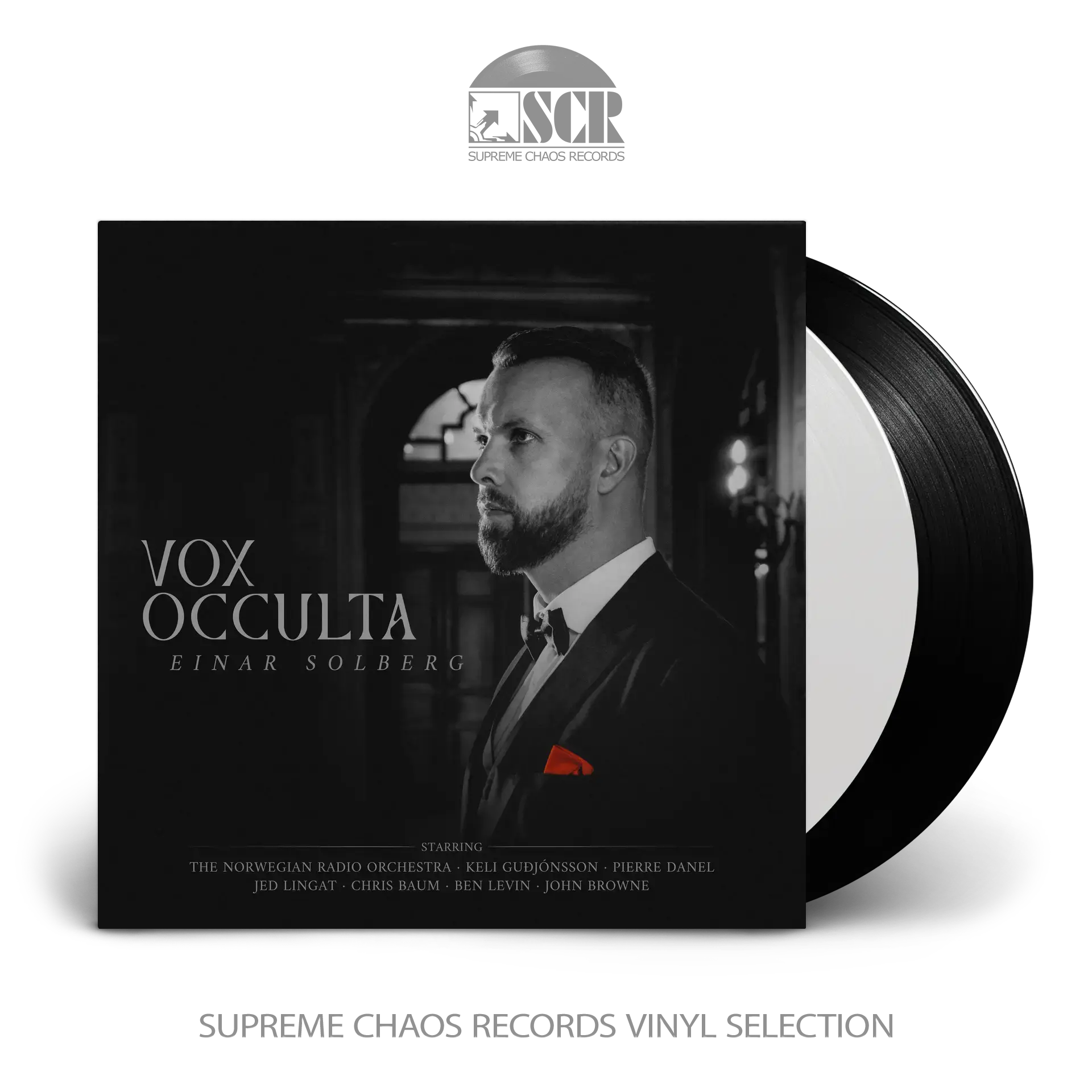EINAR SOLBERG · Vox Occulta | WHITE/BLACK 2LP (Progressive Rock Vinyl)