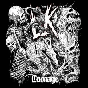 LIK · Carnage | BLACK LP (Death Metal Vinyl) · Picture 1