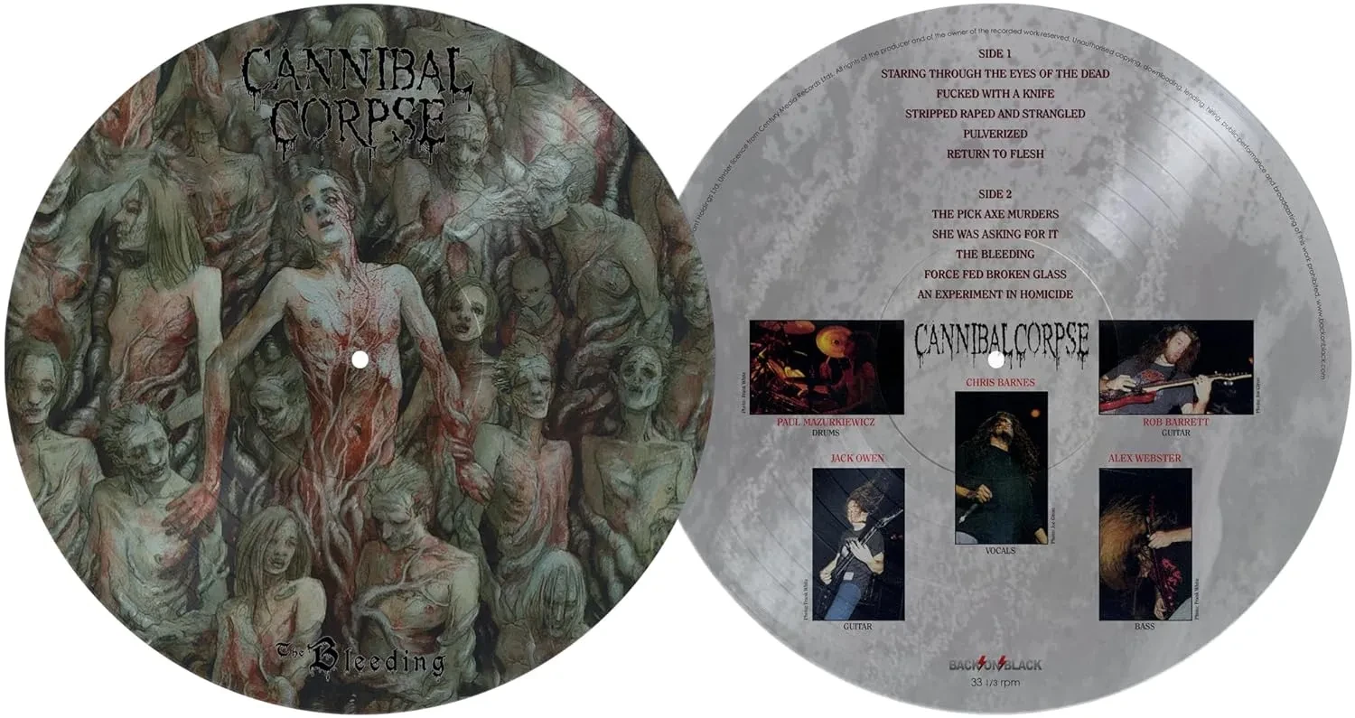 CANNIBAL CORPSE · The Bleeding | PICTURE DISC LP (Death Metal Vinyl)