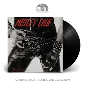 MÖTLEY CRÜE · Too Fast For Love (45th Anniversary) | BLACK LP (Hard Rock Vinyl)
