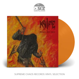 KNIFE - Heaven Into Dust [ORANGE LP] (Heavy Metal/Thrash Metal/Speed Metal Vinyl)