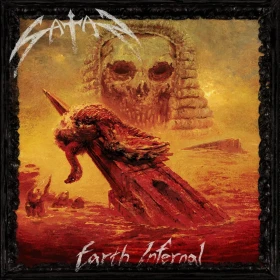 SATAN · Earth Infernal | BLACK LP (Heavy Metal Vinyl) · Picture 1