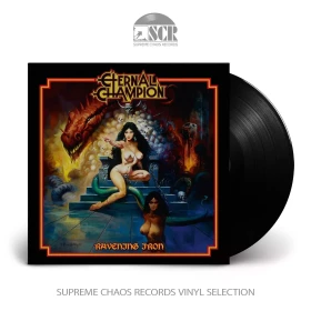 ETERNAL CHAMPION · Ravening Iron | BLACK LP (Heavy Metal Vinyl)