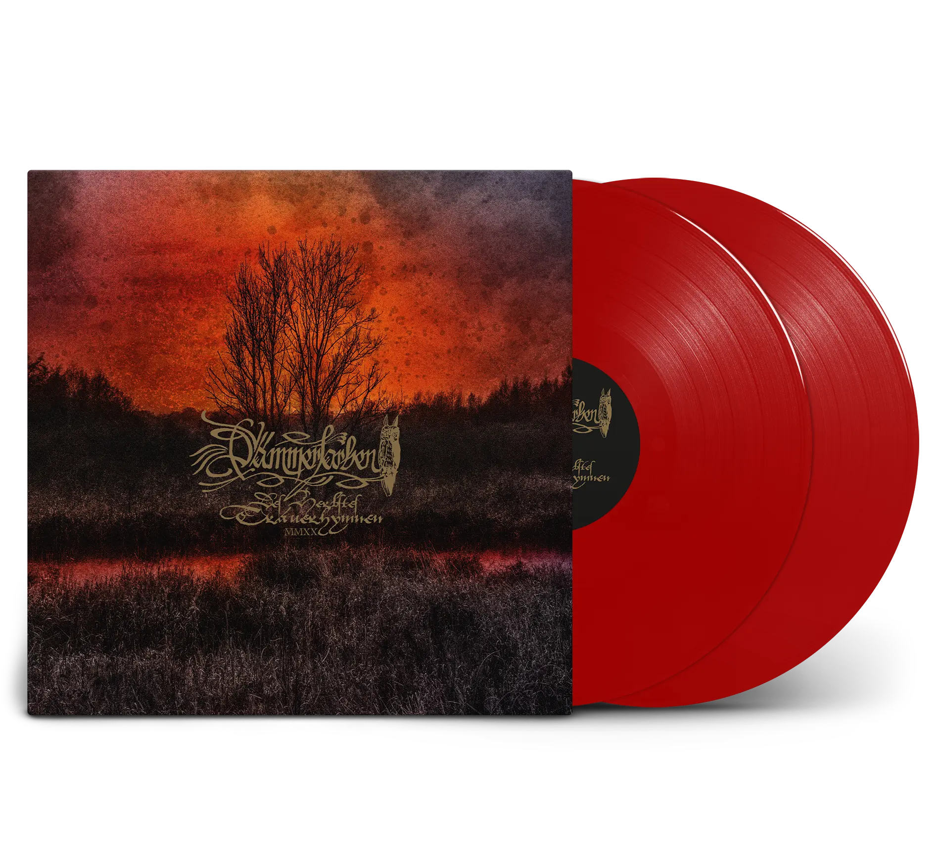 DÄMMERFARBEN · Des Herbstes Trauerhymnen MMXX | TRANSPARENT RED 2LP (Black Metal Vinyl)