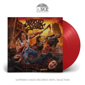 MORBID SAINT · Swallowed By Hell | RED LP (Thrash Metal Vinyl)