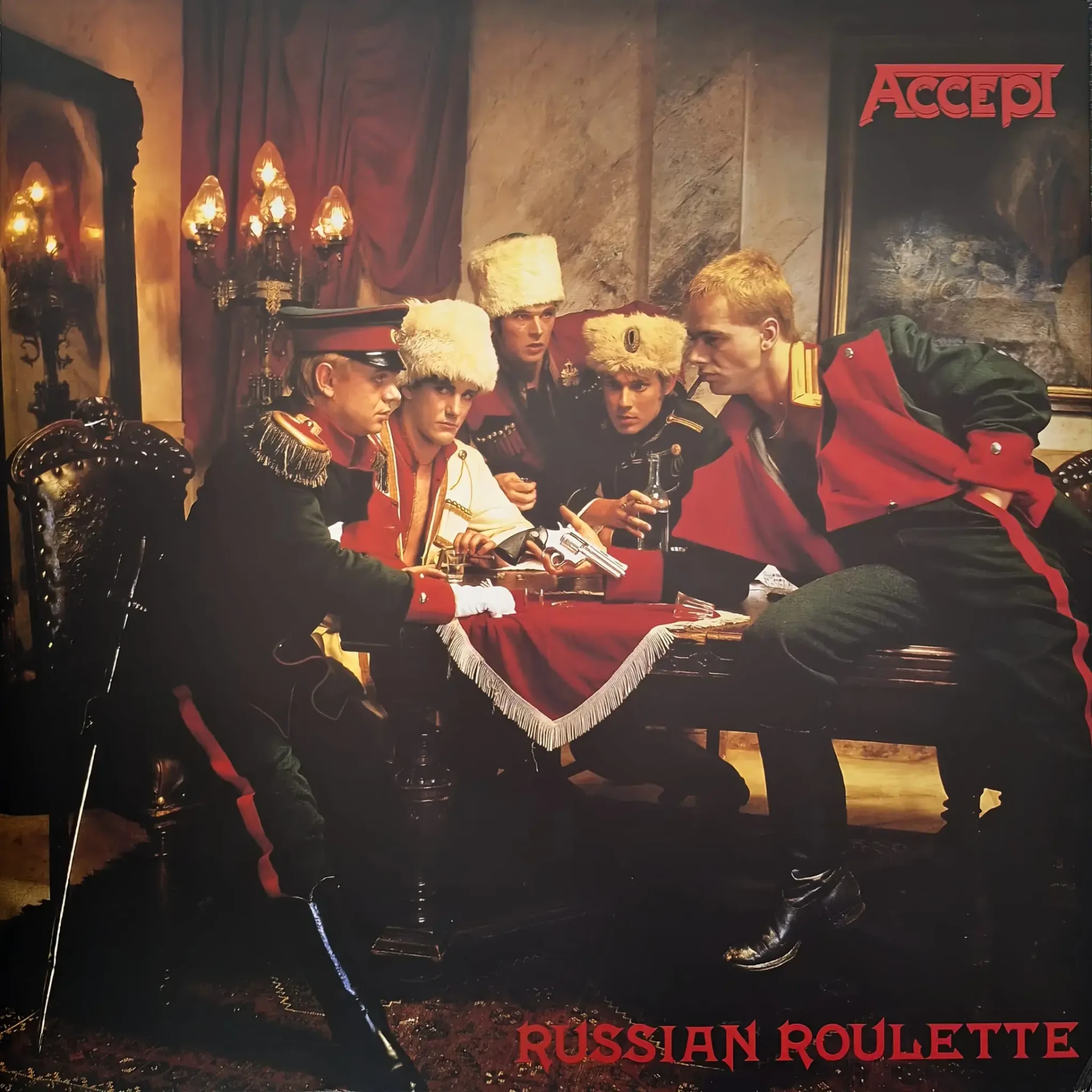 ACCEPT - Russian Roulette · RED LP (Heavy Metal Vinyl) · Picture 1