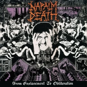 NAPALM DEATH · From Enslavement To Obliteration | WHITE LP (Grindcore/Death Metal Vinyl) · Picture 1