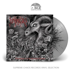 IMPIETY · Worshippers Of The Seventh Tyranny | MULTI COLOR SPLATTER LP (Black Metal/Thrash Metal Vinyl)