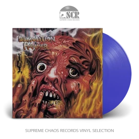 DEMOLITION HAMMER · Tortured Existence (Re-Issue 2023) | TRANSPARENT BLUE LP (Thrash Metal Vinyl)