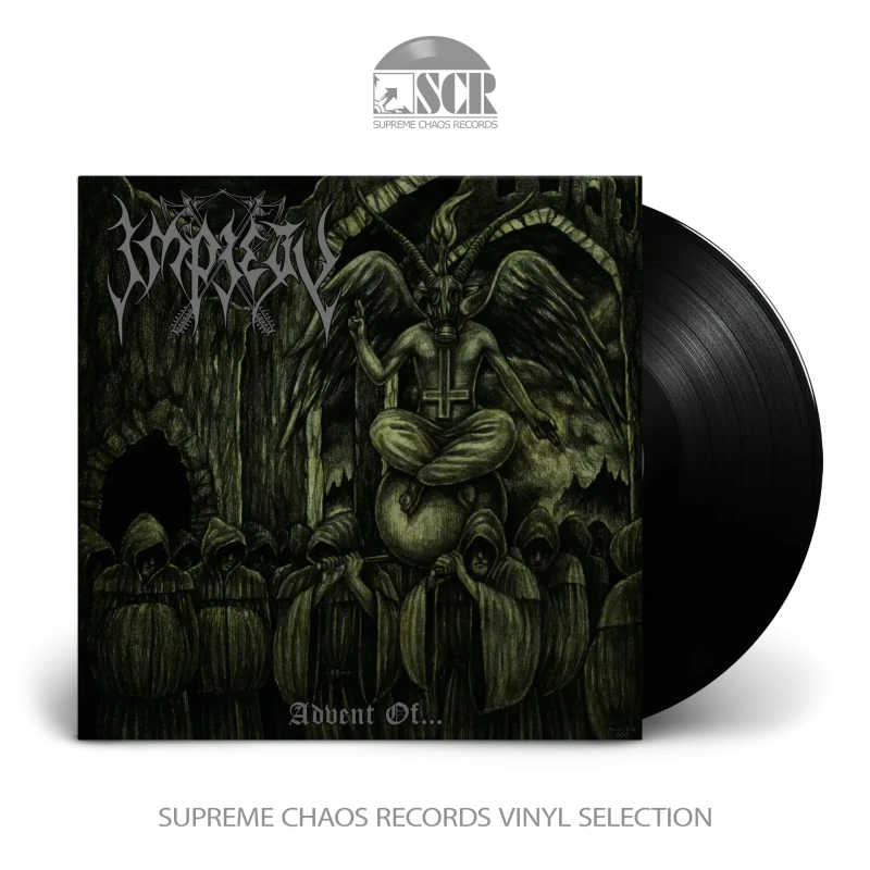 Impiety · Advent Of The Nuclear Baphomet | Black LP