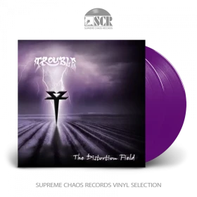 TROUBLE · The Distortion Field | TRANSPARENT PURPLE 2LP (Doom Metal/Heavy Metal Vinyl)