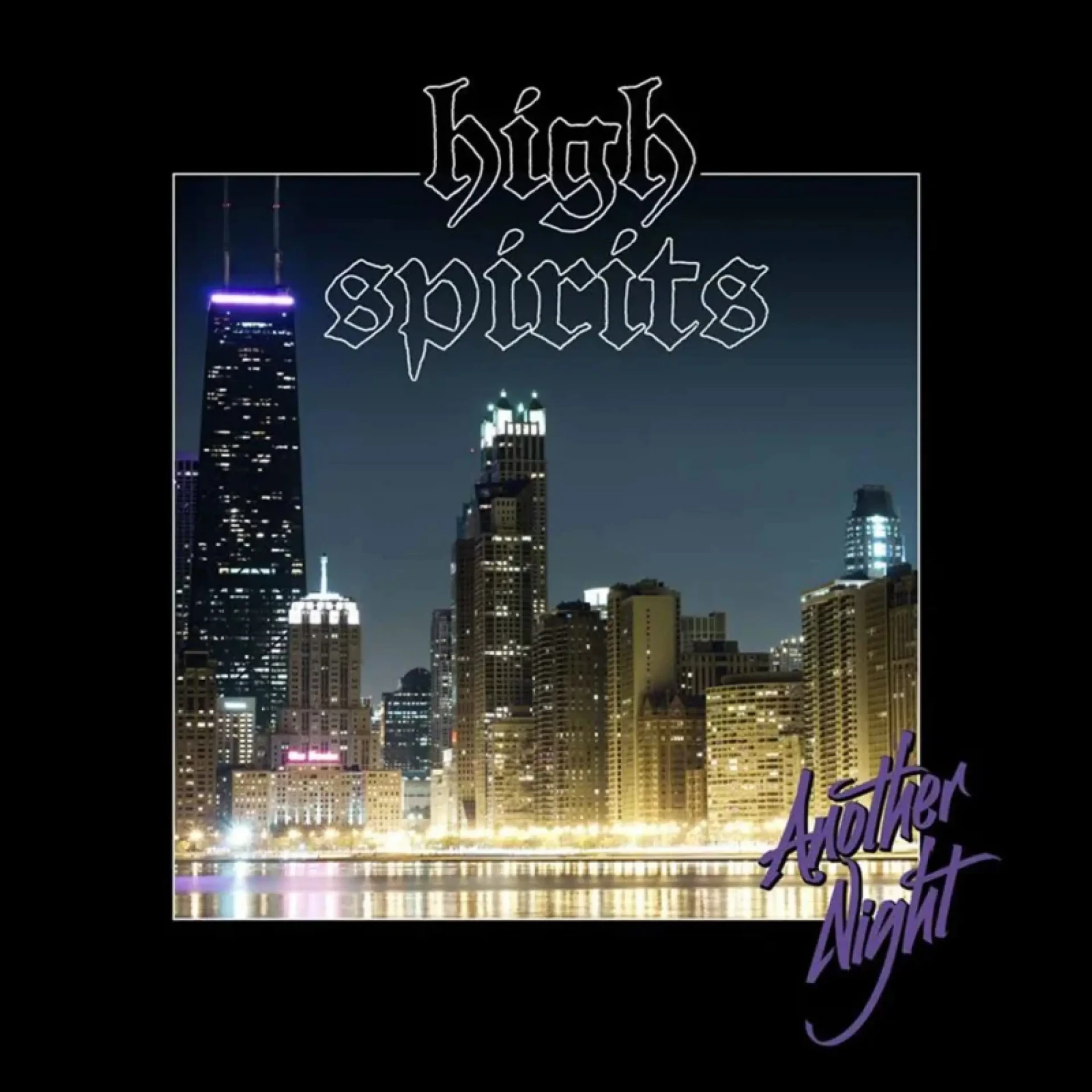 HIGH SPIRITS - Another Night · BLACK LP (Heavy Metal Vinyl) · Picture 1