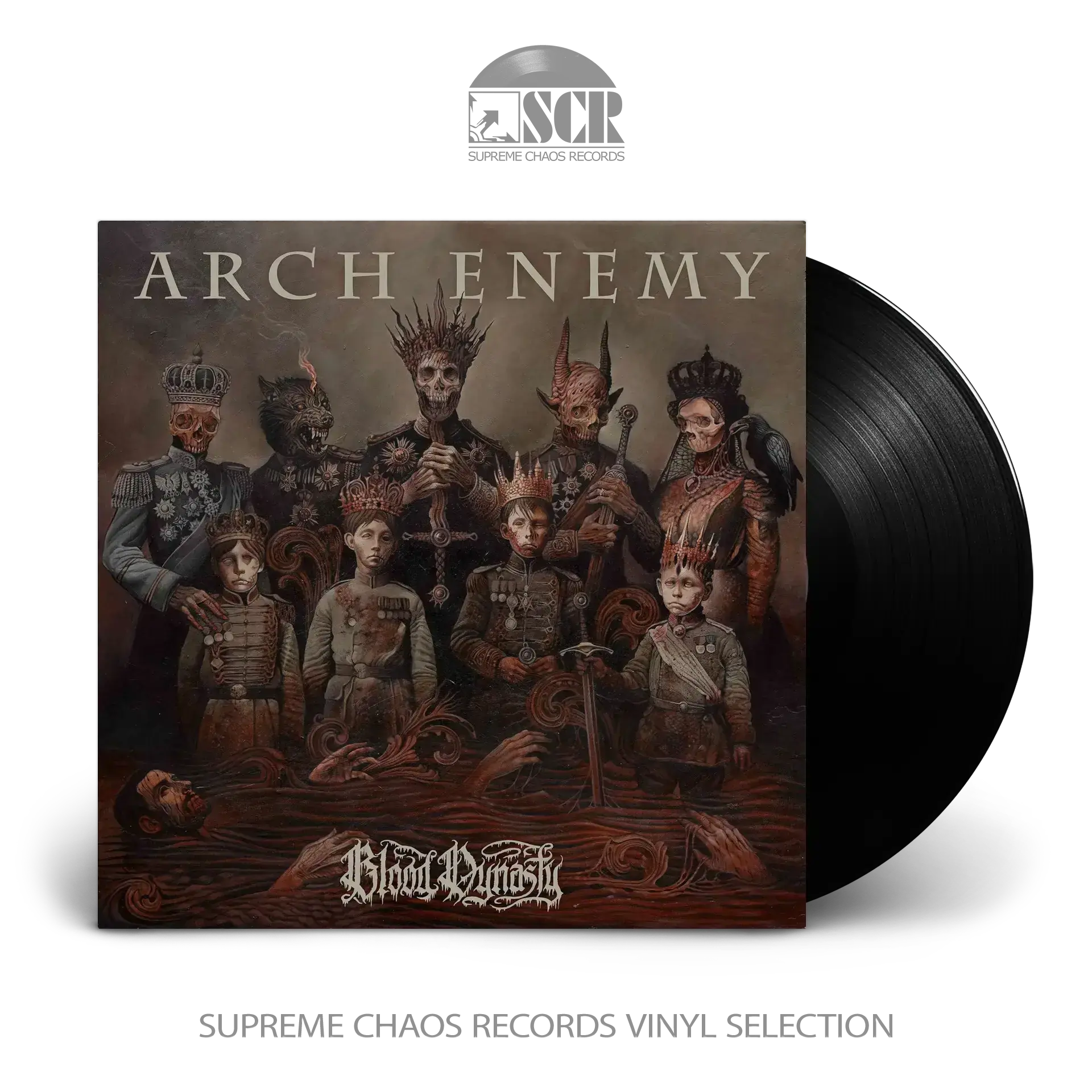 ARCH ENEMY - Blood Dynasty · BLACK LP ARCH ENEMY - Blood Dynasty · BLACK LP (Melodic Death Metal Vinyl)