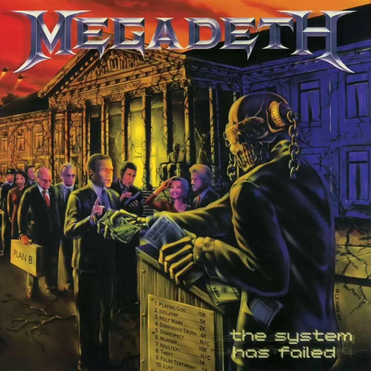 MEGADETH · The System Has Failed (2019 Remaster) | BLACK LP (Heavy Metal/Thrash Metal Vinyl) · Picture 1