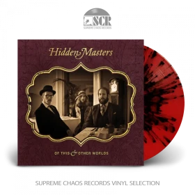 HIDDEN MASTERS · Of This & Other Worlds [RED/BLACK] | LP (Psychedelic Rock/Hard Rock/Doom Metal Vinyl)