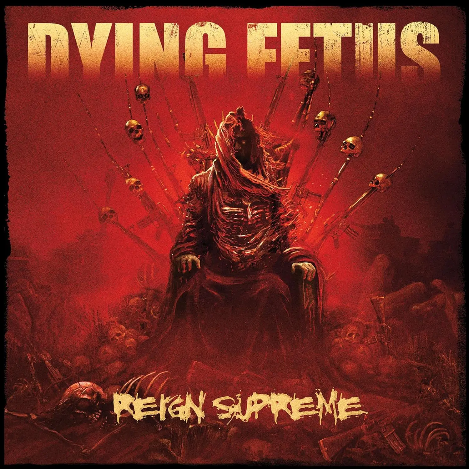 DYING FETUS · Reign Supreme | BLOODY RED LP (Death Metal Vinyl) · Picture 1