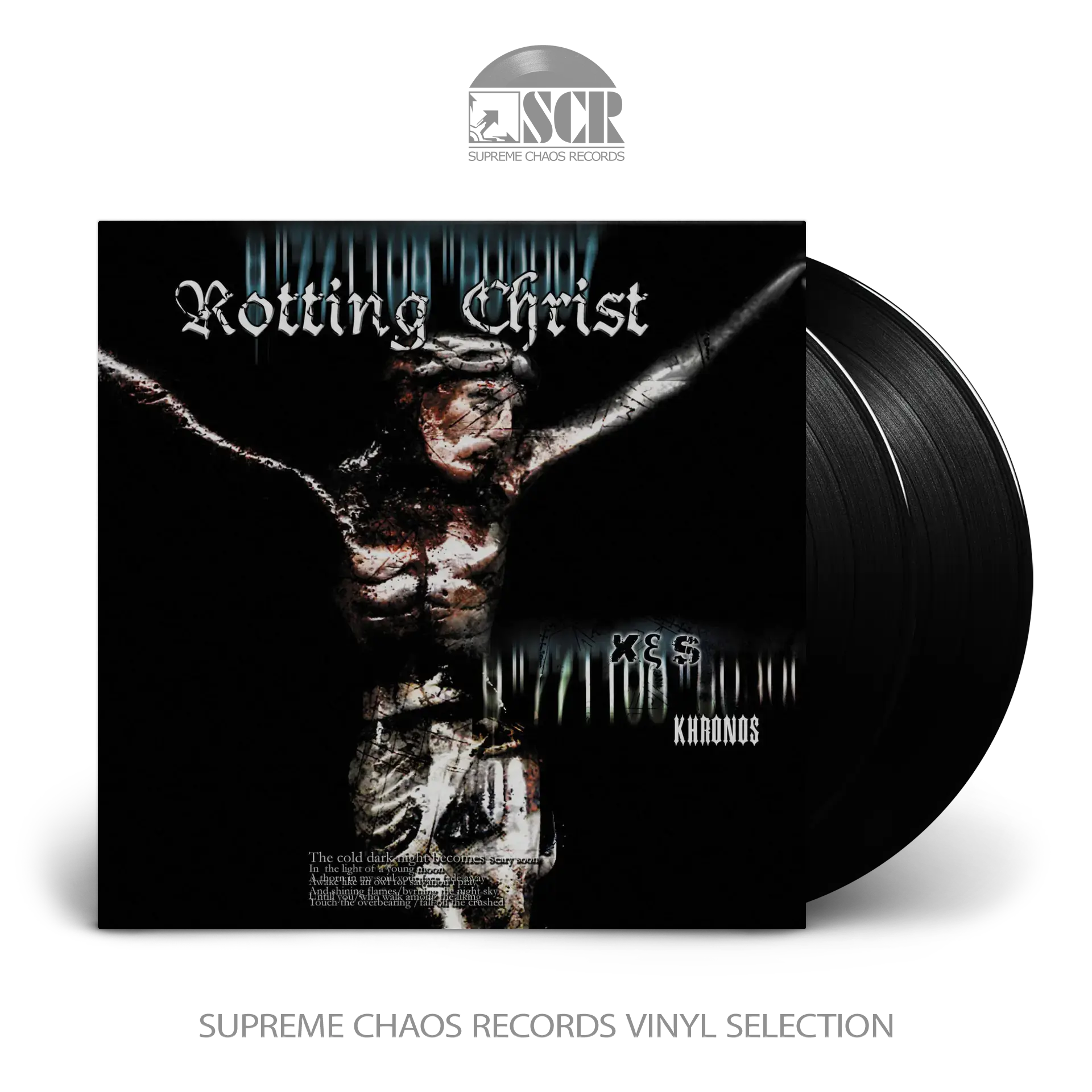 ROTTING CHRIST · Khronos | BLACK 2LP (Black Metal/Death Metal Vinyl)