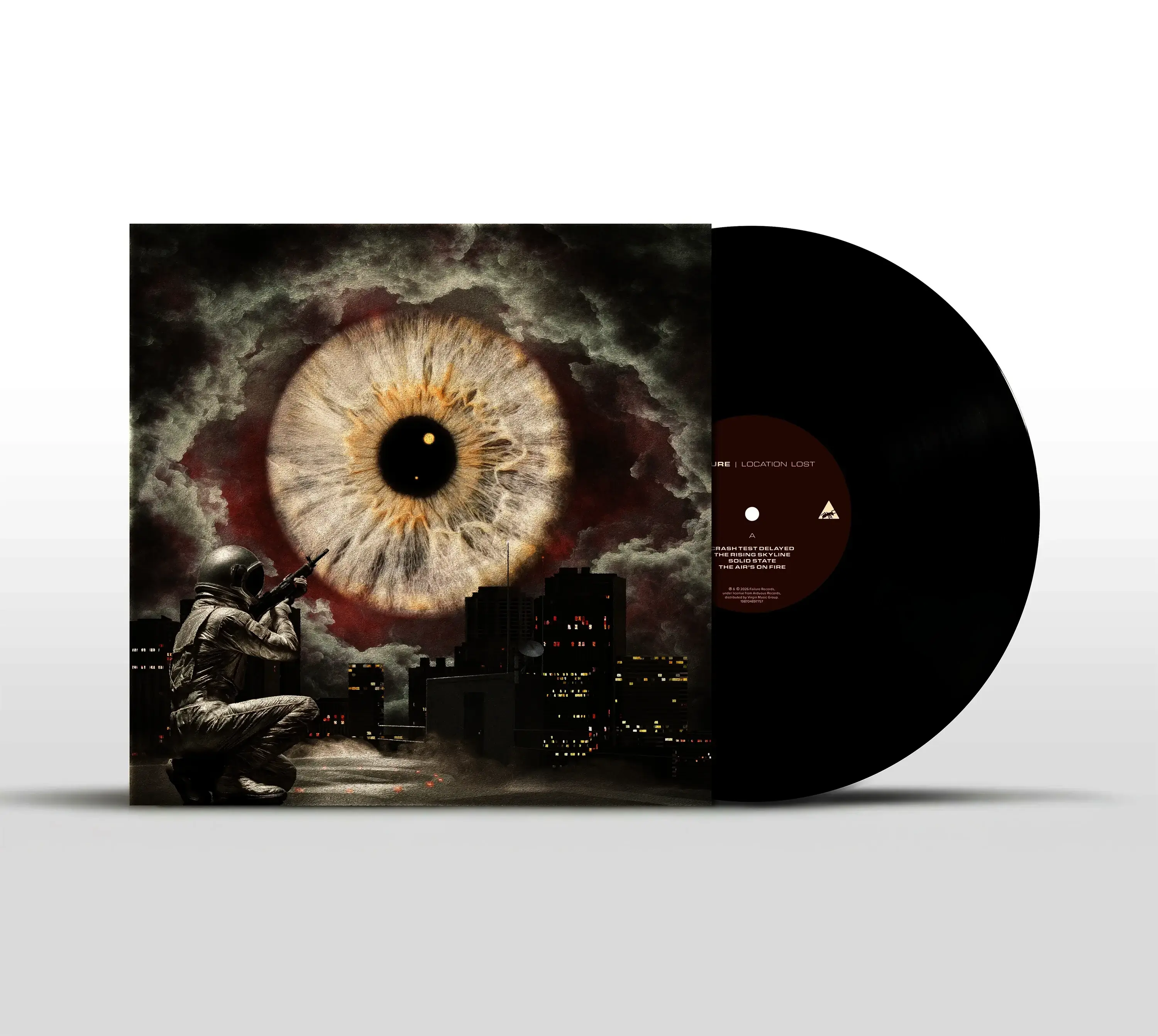 FAILURE · Location Lost | BLACK LP (Progressive Rock Vinyl) · Picture 2