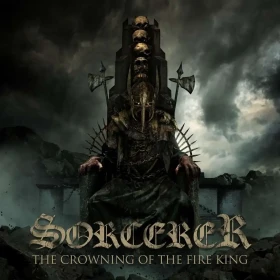 SORCERER · The Crowning Of The Fire King | BLACK 2LP (Heavy Metal/Doom Metal Vinyl) · Picture 1