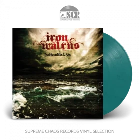 IRON WALRUS · Insidious Black Sea | CLEAR/BLUE LP (Sludge Vinyl)
