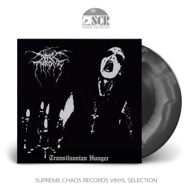 DARKTHRONE · Transilvanian Hunger (30th Anniversary) | WHITE/BLACK CORONA LP (Black Metal Vinyl)