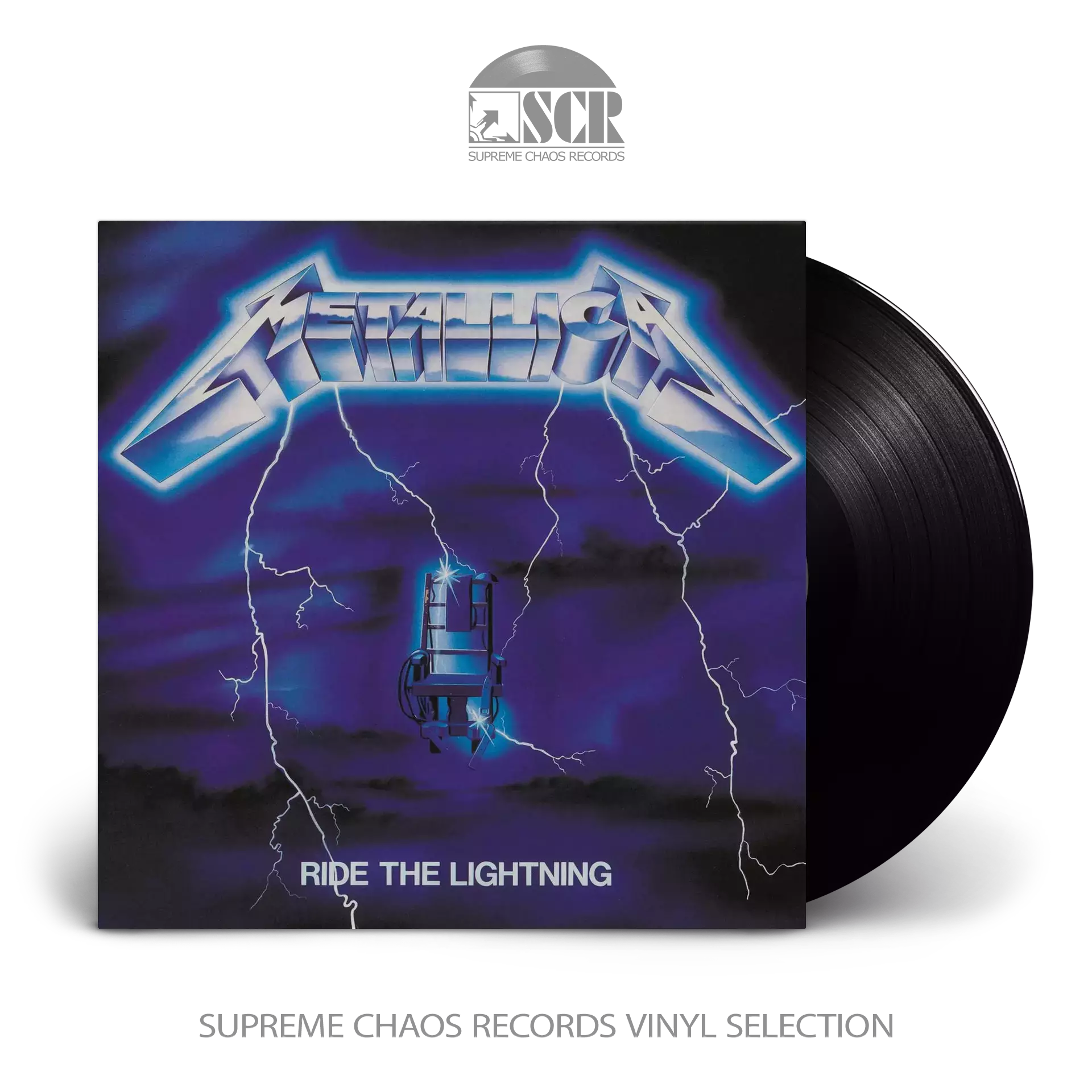METALLICA · Ride The Lightning (Remastered) | BLACK LP (Thrash Metal Vinyl)