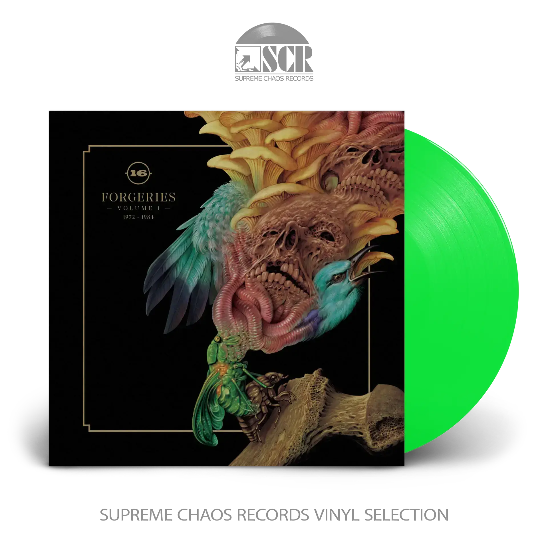 16 · FORGERIES VOL.1, 1972-1984 | NEON GREEN LP (Stonerrock/Psychedelic Rock Vinyl)