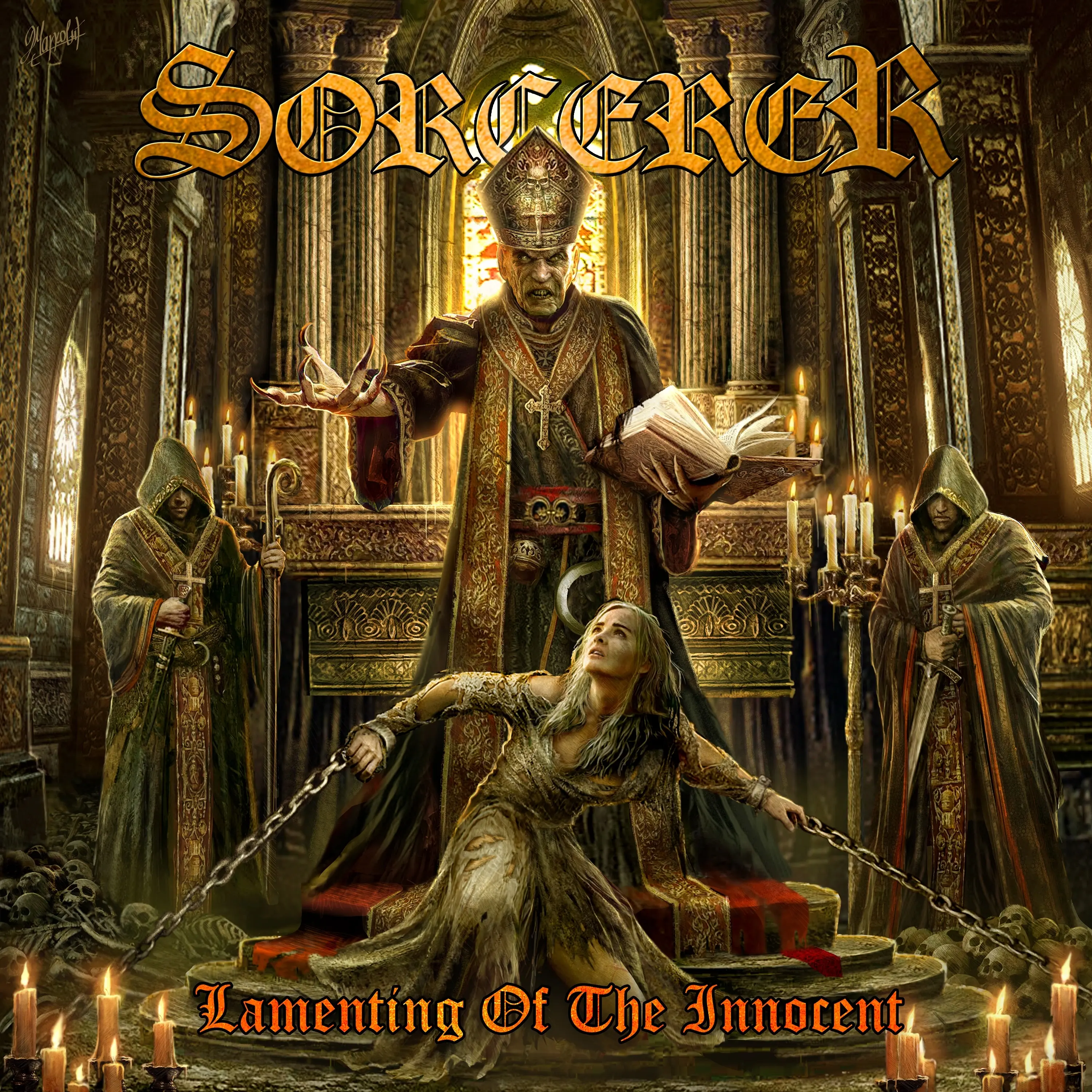 SORCERER · Lamenting Of The Innocent | BLACK 2LP (Heavy Metal Vinyl) · Picture 1