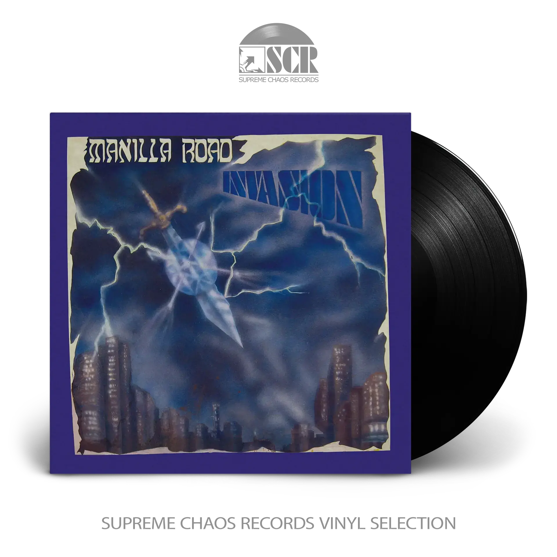 MANILLA ROAD - Invasion [BLACK LP] (Heavy Metal Vinyl)