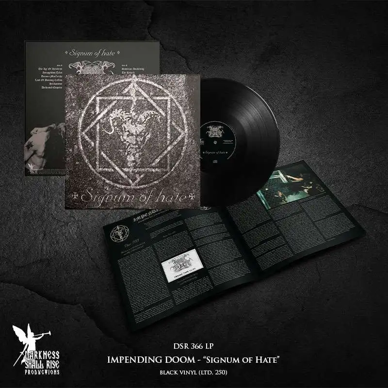 IMPENDING DOOM · Signum of Hate | BLACK LP (Black Metal/Death Metal/Thrash Metal Vinyl) · Picture 2