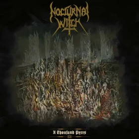 NOCTURNAL WITCH · A Thousand Pyres | BONE LP (Black Metal/Thrash Metal Vinyl) · Picture 1