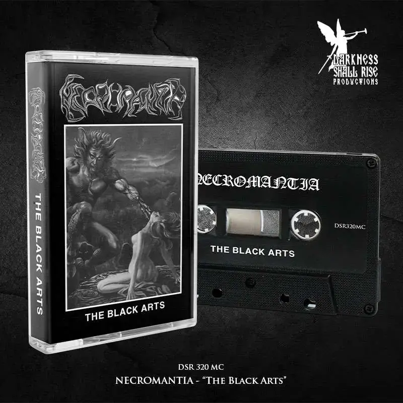 NECROMANTIA · The Black Arts | BLACK TAPE (Black Metal Tapes)