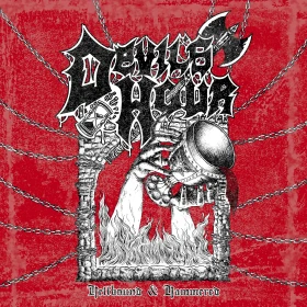 DEVIL'S HOUR · Hellbound & Hammered | BLACK LP (Heavy Metal/Black Metal Vinyl) · Picture 1