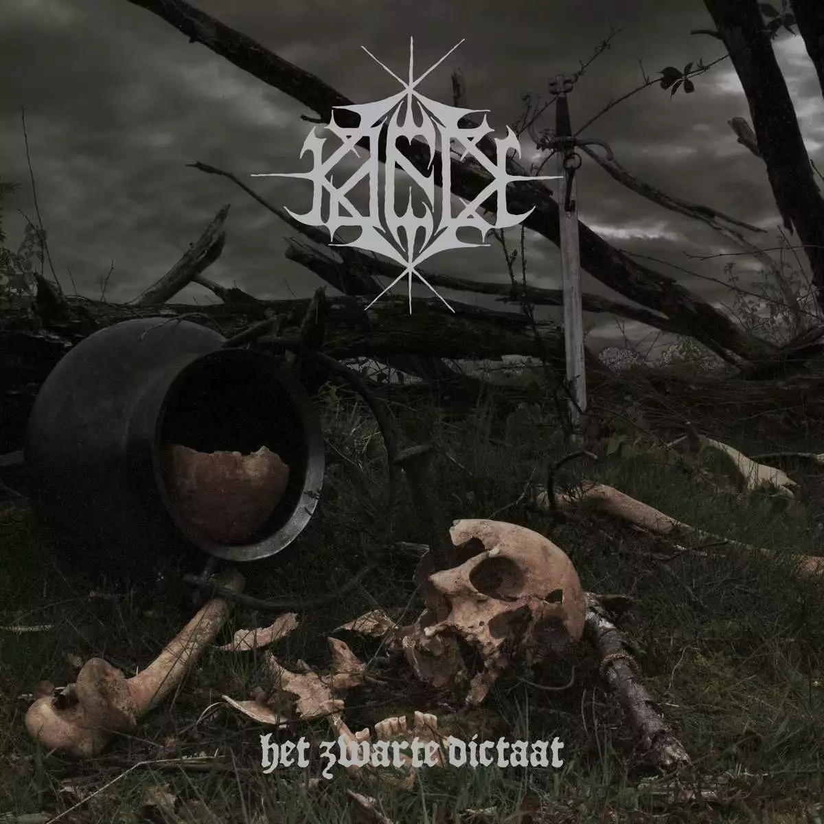 KAECK · Het Zwarte Dictaat [BLACK] | LP (Black Metal Vinyl) · Picture 1
