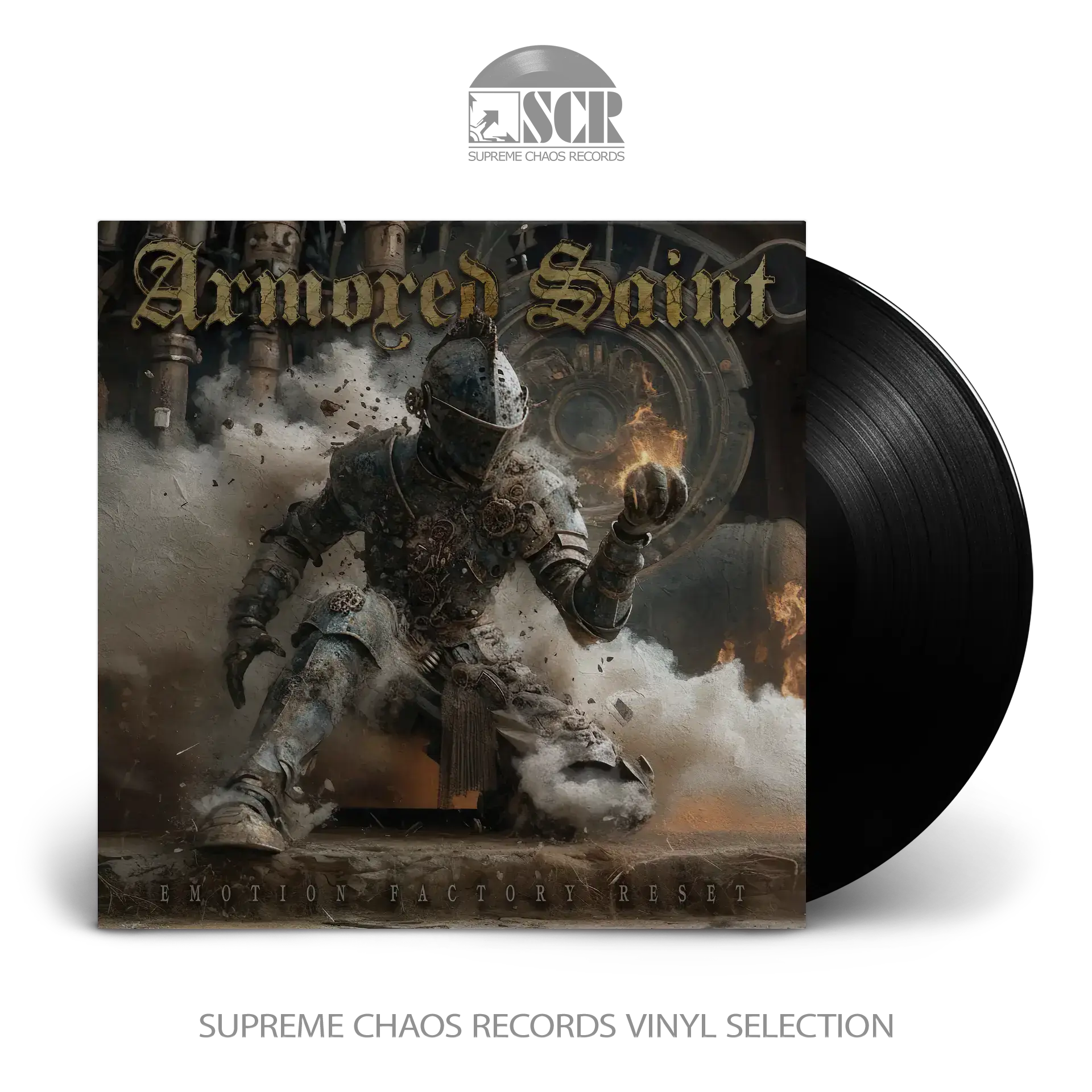 ARMORED SAINT · Emotion Factory Reset | BLACK LP (Heavy Metal Vinyl)