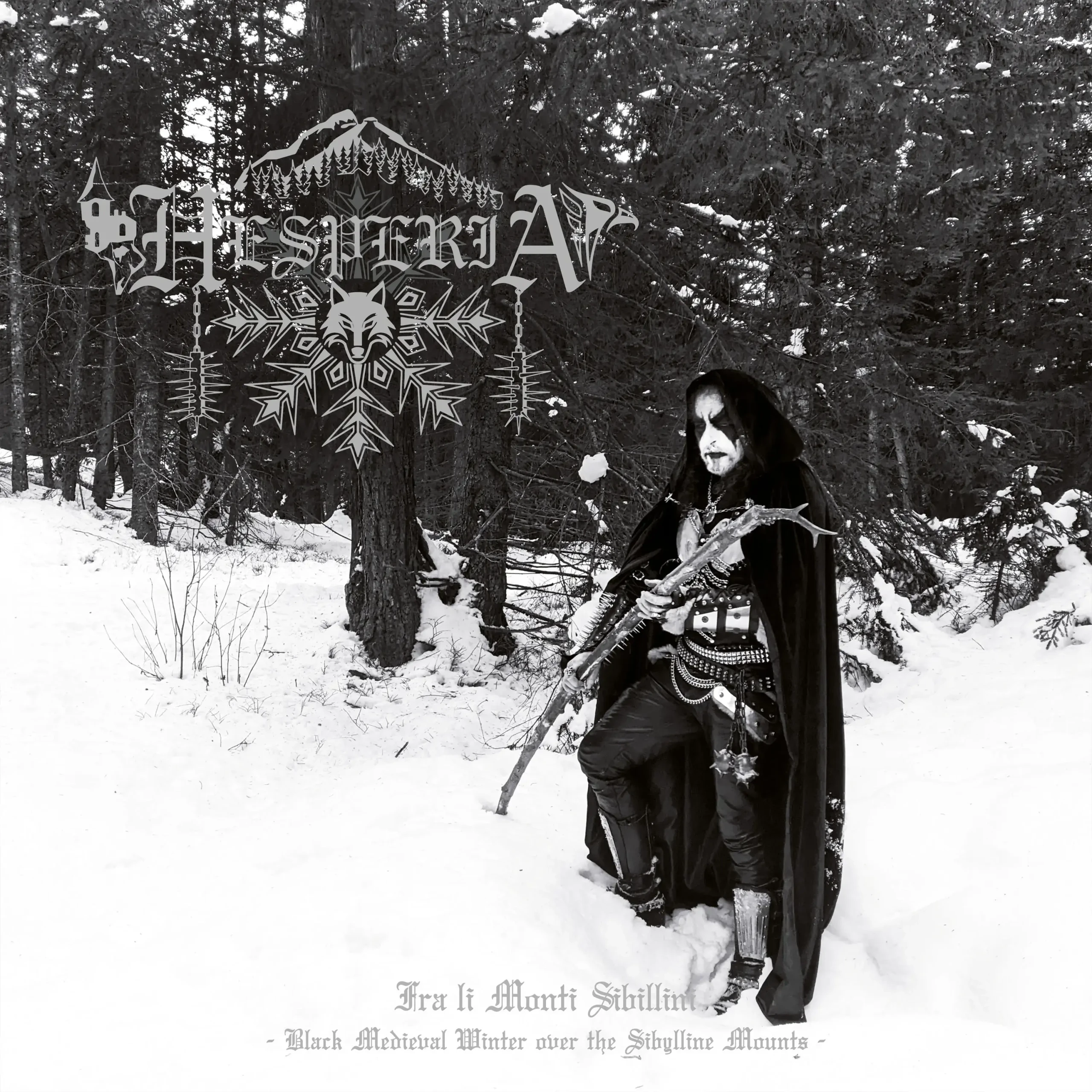 HESPERIA - Fra Li Monti Sibillini (Black Medieval Winter Over The Sibylline Mounts) · SILVER 2LP (Black Metal Vinyl) · Bild 1