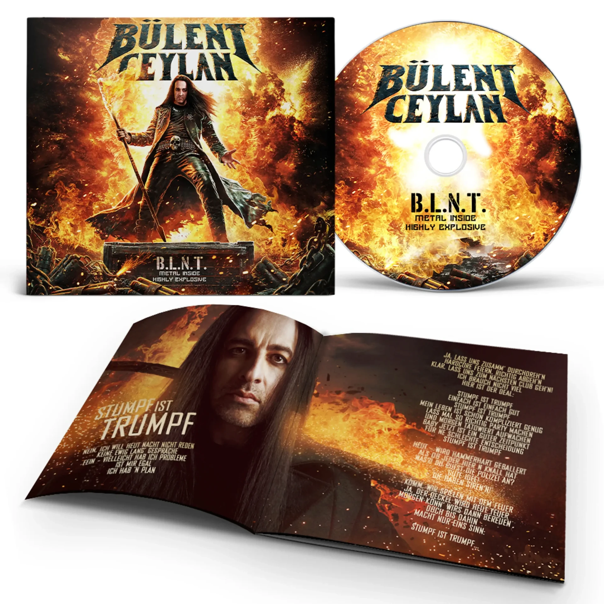 BÜLENT CEYLAN · B.L.N.T. | DIGIPAK CD (Heavy Metal CDs) · Picture 2