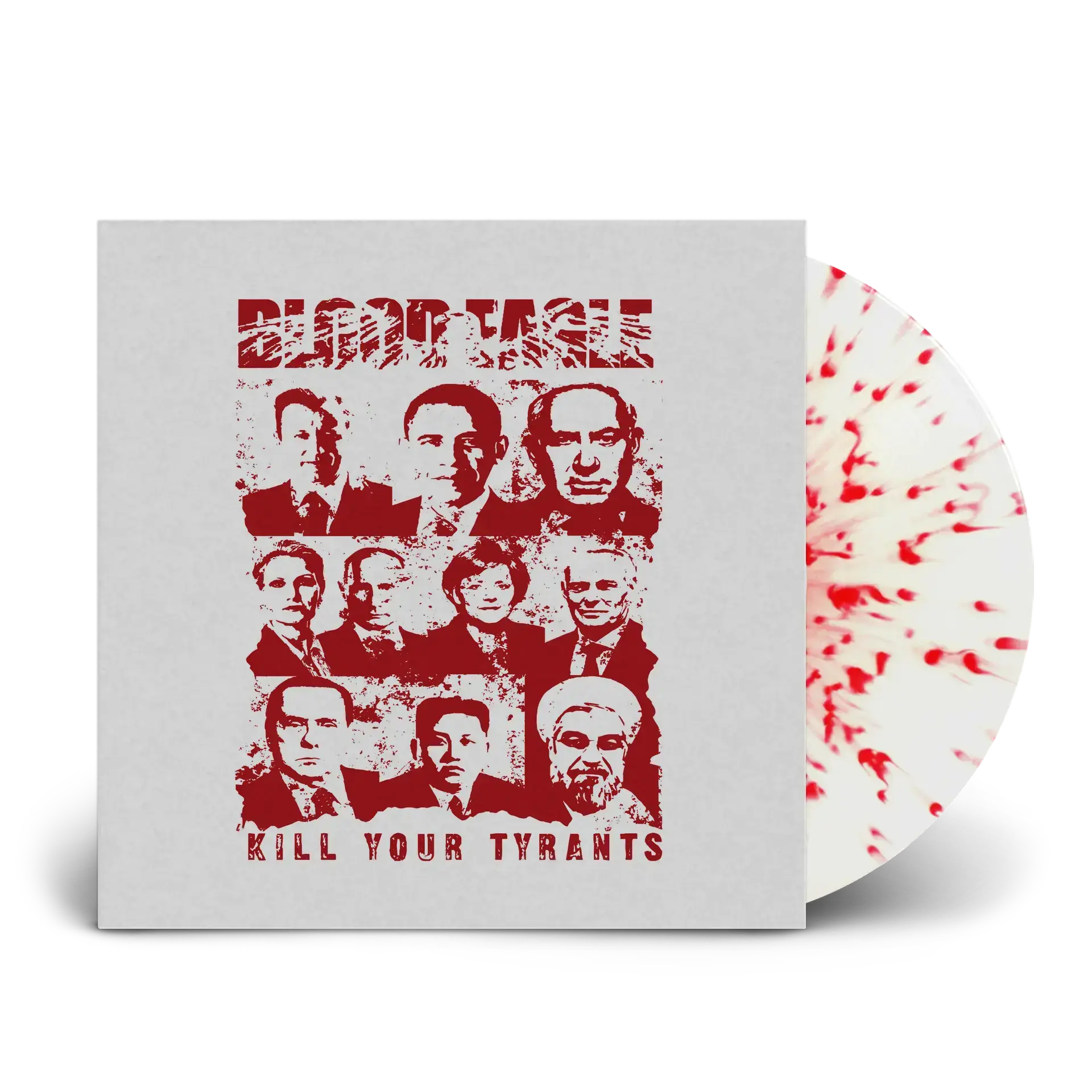 BLOOD EAGLE · Kill Your Tyrants | SPLATTER 7" EP (Death Metal/Crust Punk/D-Beat Vinyl)