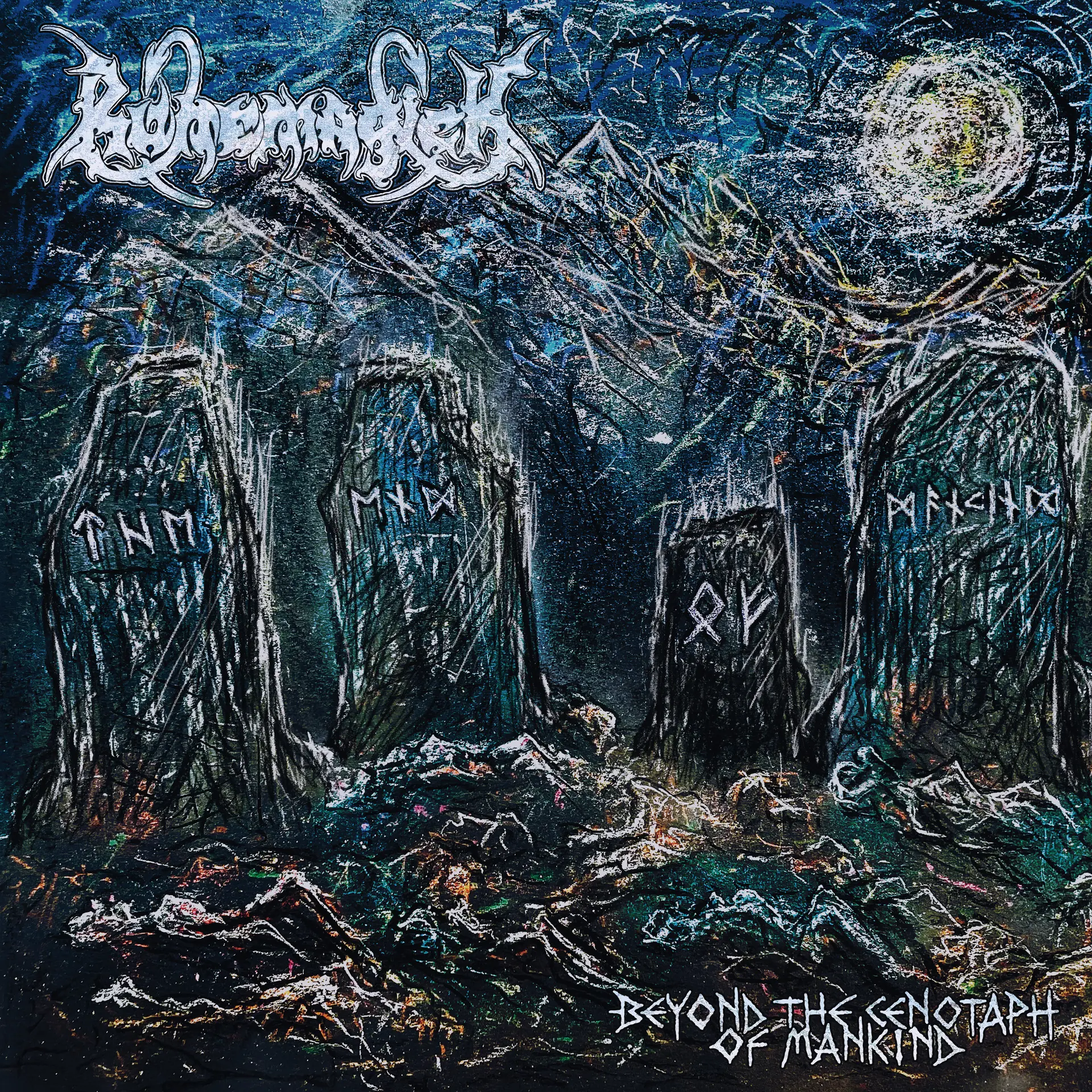 RUNEMAGICK - Beyond The Cenopath Of Mankind · BLACK LP 1